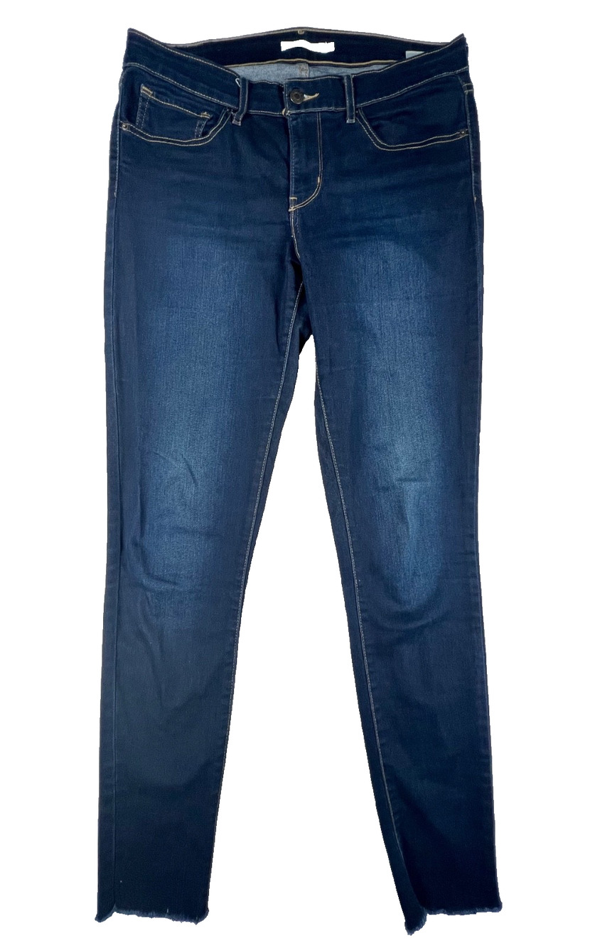 Levi Strauss & Co - 711 Skinny - Mid-Rise Blue Jeans (Women's 30)